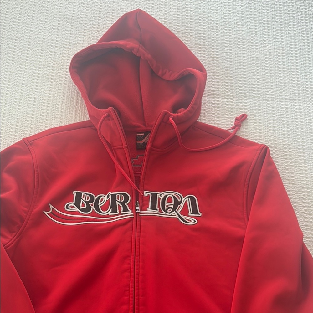 Burton Vibrant Red Hoodie